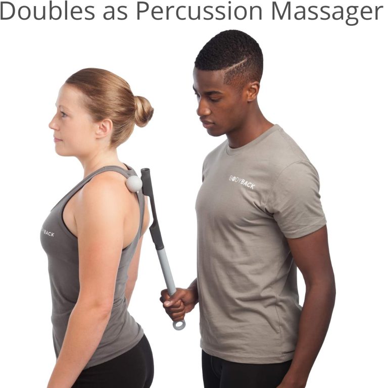 Body Back AccuMassage - Dual Pressure Point Massage Tool & Massage Hammer - 2 in 1 Design - Shiatsu Neck Massager Tool, Golf Ball Percussion Massager for Deep Tissue - Image 5