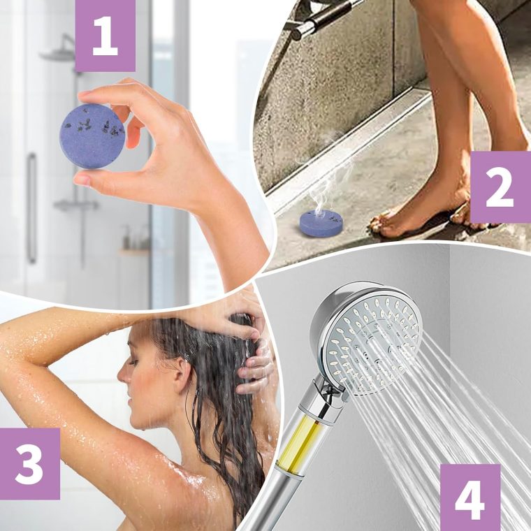 Shower Steamers Aromatherapy Bath Bombs - 12 Tablets Birthday Gifts for Women, Natural Essential Oil Shower Bombs, Self Care Pampering Spa Kit, Mothers Day Gifts for Women Adults and Teens - Image 6