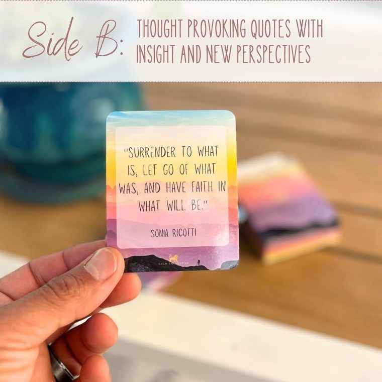Calm Collective 52 Anti-Anxiety Journal Cards - Cognitive Behavioral Therapy (CBT) Journaling Prompts for Stress Relief, Self Care, Emotional Management, Mindfulness, & Mental Health - Image 4