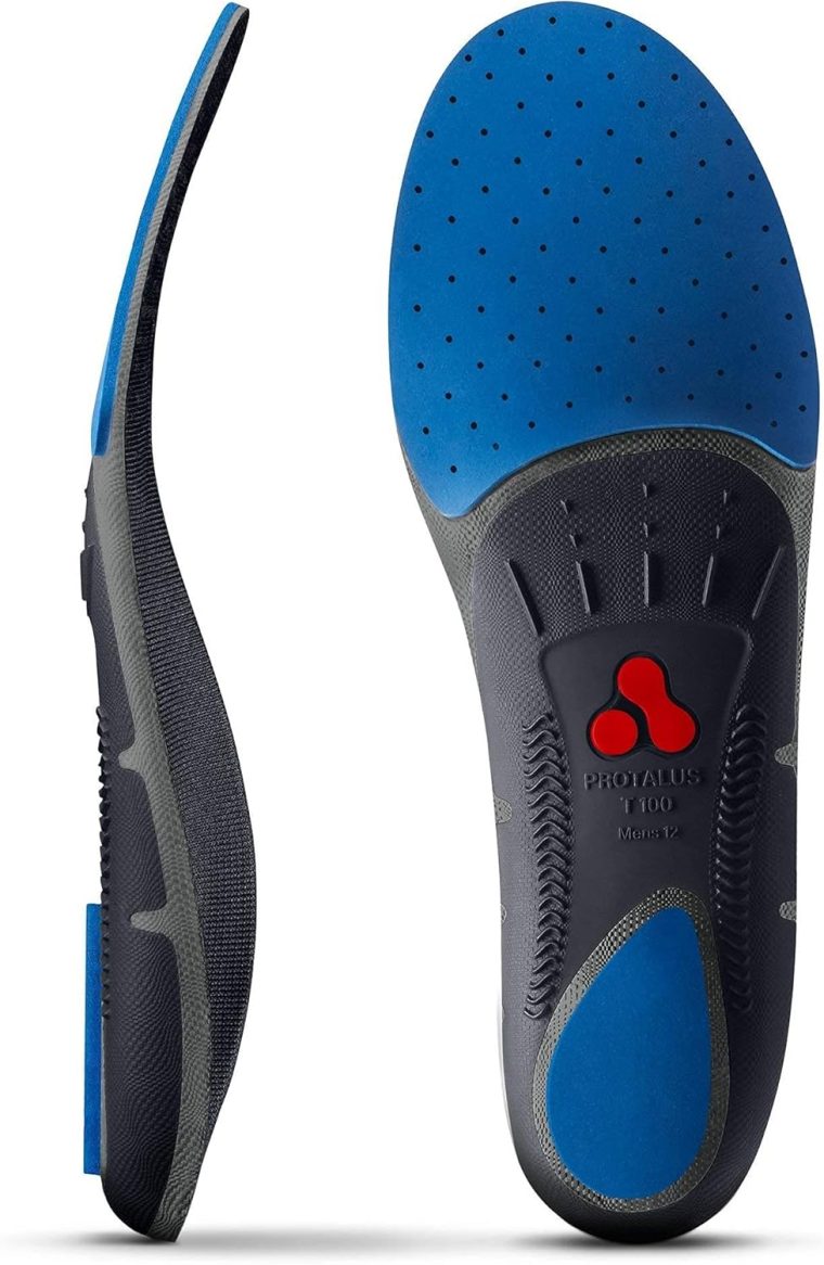 Protalus T100 Thin Series– Patented Stress Relief Replacement Premium Shoe Inserts, Increase Comfort, Anti Fatigue, Alignment Improving Shoe Insoles - for Men Size 10.5 - Image 4