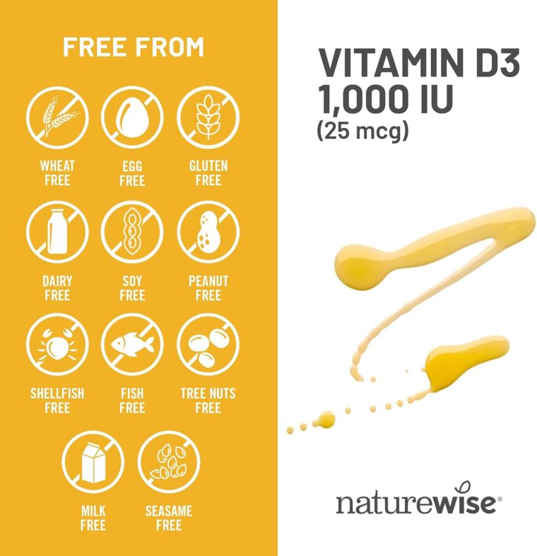 NatureWise Vitamin D3 1000iu (25 mcg) 1-Year Supply for Immune Support, Healthy Muscle Function, and Bone Health - Non-GMO, Gluten Free in Organic Extra Virgin Olive Oil, (Mini Softgel), 360 Count - Image 10