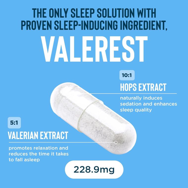 Relaxium Sleep Aid for Adults, Melatonin 5mg with Magnesium Glycinate, Sleep-Promoting Valerest & Ashwagandha, Non-Habit Forming Sleep Supplement, 60 Capsules, 30-Day Supply - Image 4