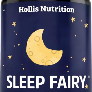 SLEEP FAIRY Natural Sleep Aid | Melatonin 10mg, Magnesium Glycinate 500mg, L-Theanine, B6, 5-HTP, GABA, Valerian Root & Ashwagandha | Herbal Sleeping Pills for Adults | Vegan Sleep Pills | MADE IN USA