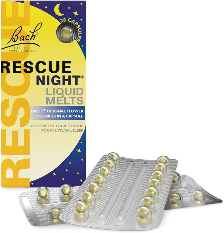 Bach RESCUE SLEEP Liquid Melts, Natural Orange Vanilla Flavor, Natural Sleep Aid, Stress Relief, Homeopathic Flower Essence, Free of Melatonin, Gluten & Sugar, Non-alcohol, Non-Narcotic, 28ct. - Image 8