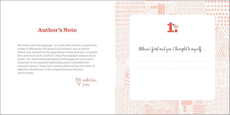 A Love Journal: 100 Things I Love about You (100 Things I Love About You Journal) - Image 3