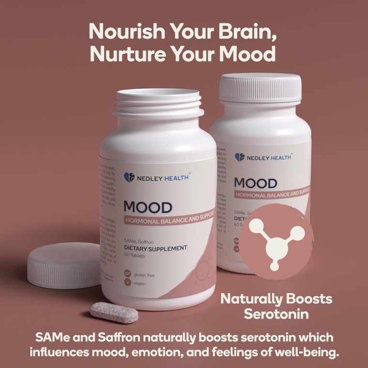 Mood - Emotional Balance & Serotonin Support Supplement - Same, Saffron Extract - 60 Tablets (Mood) - Image 3