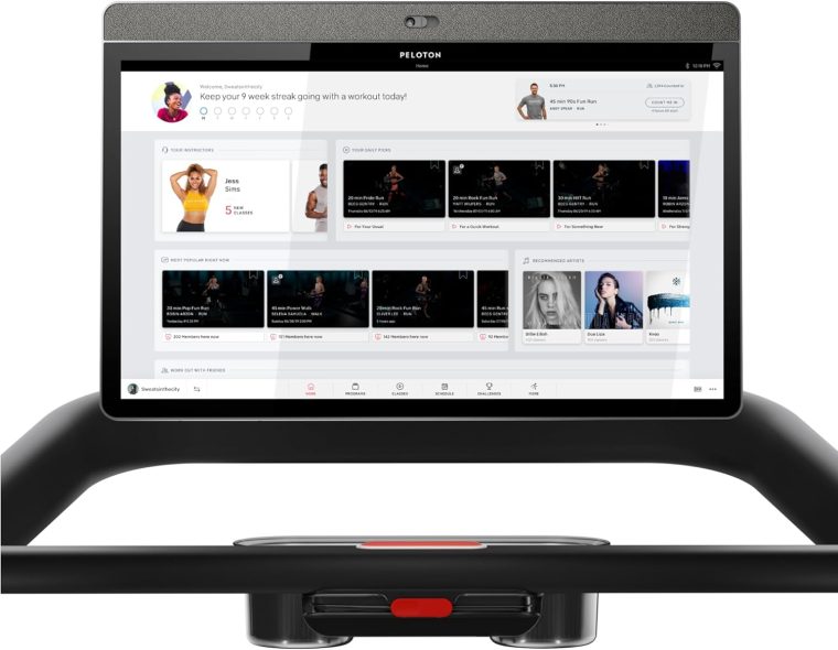 Peloton Tread | Treadmill for Running, Walking, and Hiking with Manual or Auto-Incline Options and Immersive 24” HD Touchscreen - Image 2