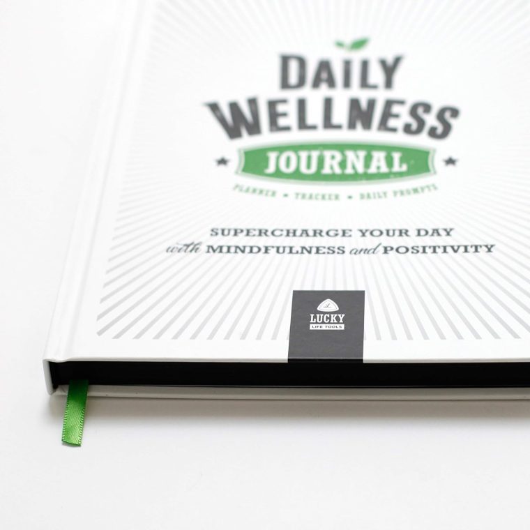 LUCKY Daily Wellness Journal: Supercharge Your Day With Mindfulness and Positivity - A Guided Journal/Planner, 2020, 7.25 X 9.5 inches - Image 4