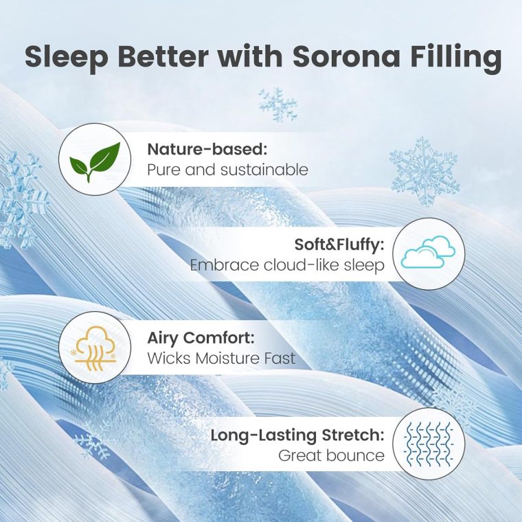 Cozy Bliss Cooling Comforter King Size, Reversible Cooling Blanket for Hot Sleepers and Night Sweats, Q-Max 0.4 Breathable Summer Comforter Quilt, Lightweight Soft Silky Smooth, Cool Grey - Image 3