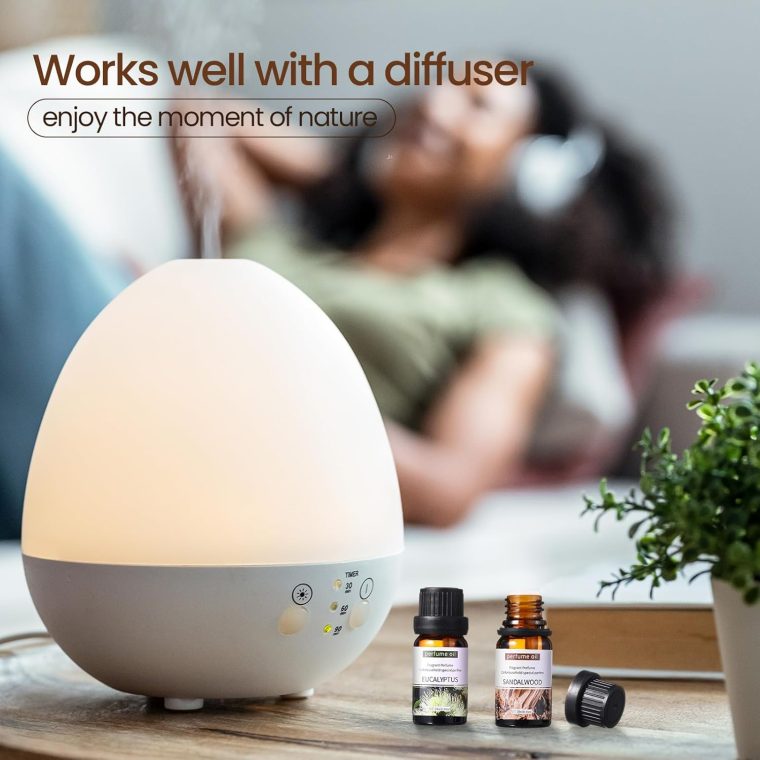 Nuanchu 78 Pcs Essential Oils Set 10ml Fragrance Oil Aromatherapy Kit for Diffuser Humidifier Aromatherapy-Oils for Candle Bath Bombs Making - Image 6