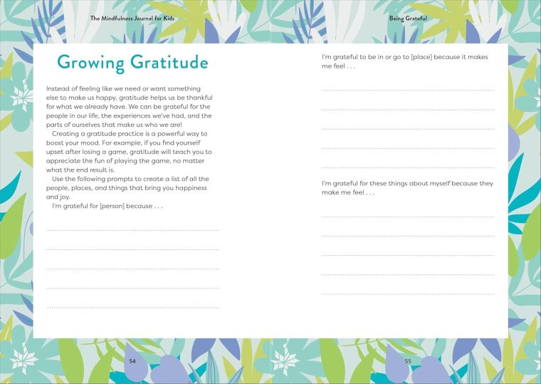 The Mindfulness Journal for Kids: Guided Writing Prompts to Help You Stay Calm, Positive, and Present - Image 2