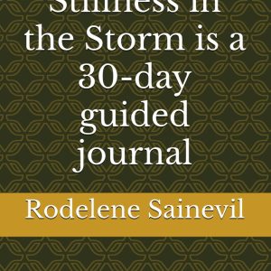 Stillness in the Storm is a 30-day guided journal