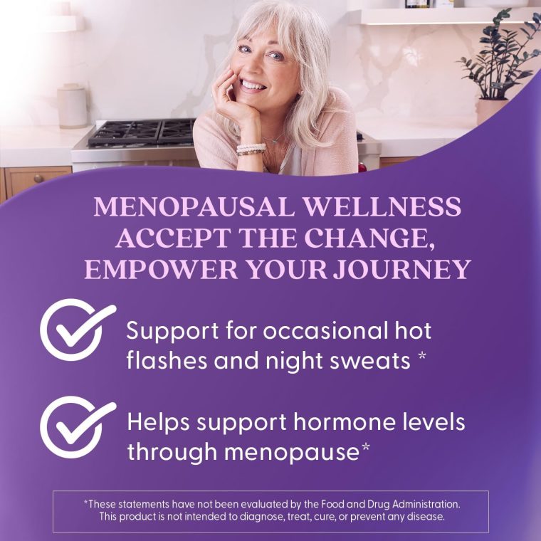 Doctor's Best Womens Menopause Support (Soy Isoflavone, Black Cohosh, Chaste Tree), Multi-Symptom Relief, Non-GMO, Gluten Free, Vegan 30 Veggie Caps - Image 5