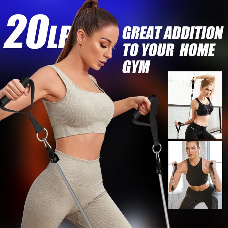VEICK Single Resistance Bands for Physical Therapy, One Single Exercise Bands Tube, Workout Bands Resistance Training for Gym Home Workout Gear - Image 5