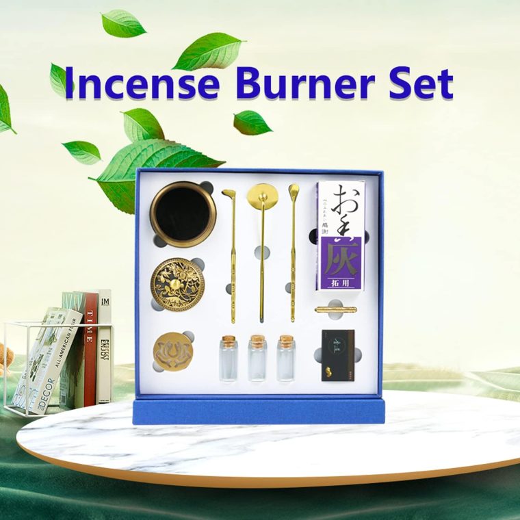 Incense Burner Kit, Charcoal Incense Burner & Incense Powder Burner for DIY Incense Making Kit, Home Fragrance Holder for Aromatherapy, Meditation, Yoga - Image 7
