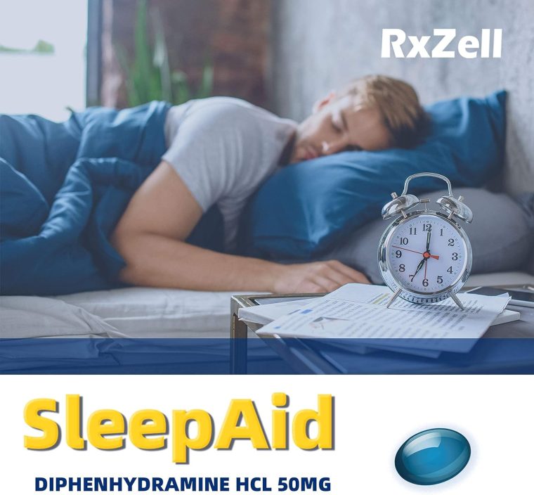 Sleep Aid, Diphenhydramine 50mg, Easy-to-Swallow Softgels, Supports Deeper Restful Sleeping, Non Habit-Forming (220 Counts) - Image 4