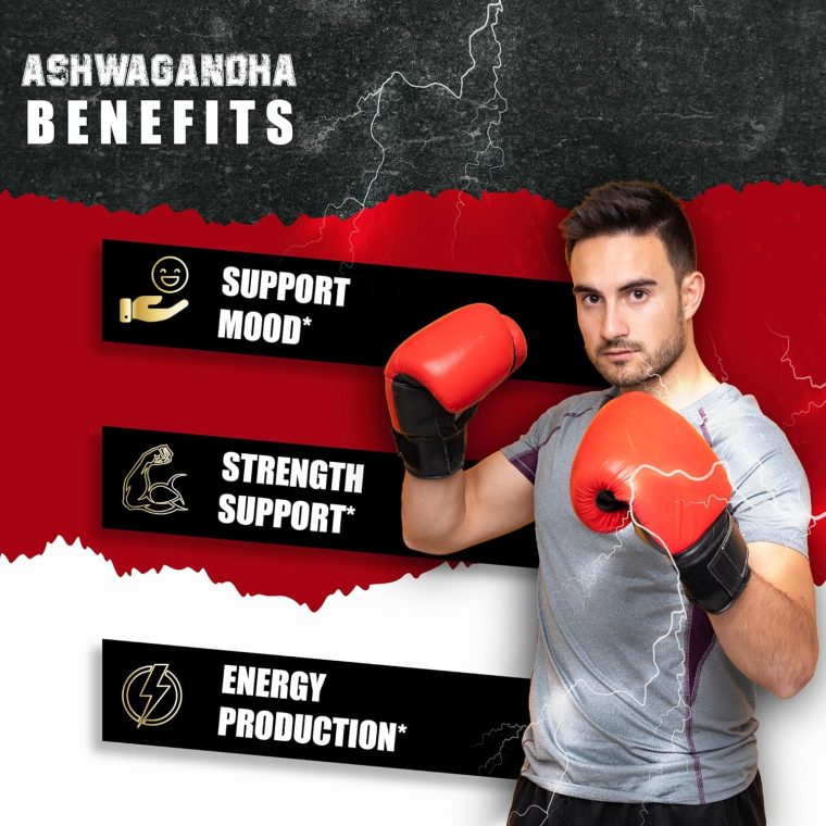 Ashwagandha Maca Root with Turmeric, Ginger, Ginkgo Biloba, Black Pepper - 90 Count - 3 Month Supply - Image 5
