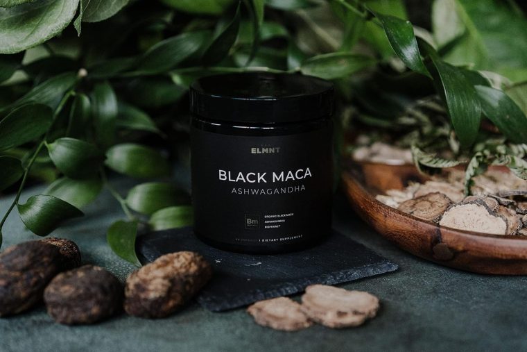 ELMNT 40,000mg 40x Strength Organic Black Maca Root + Ashwagandha - #1 Highest Potency Black Maca Root Capsules for Men Supplement 100% Pure Maca Peruana 40:1 Extract Maca Powder Pills Male Booster - Image 8