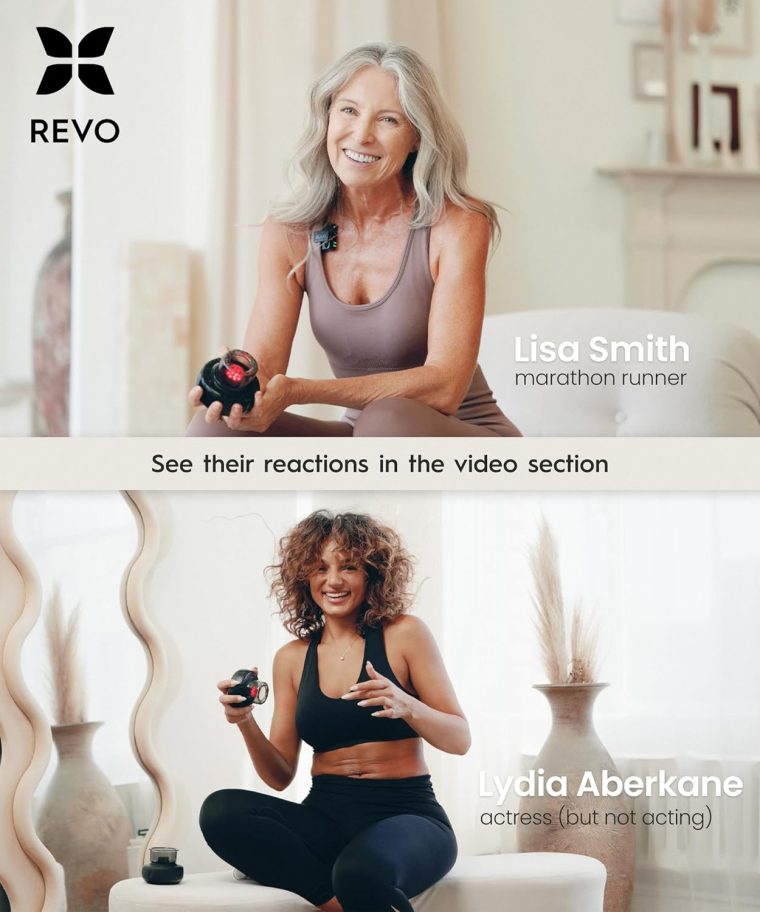 REVO The Original 4-in-1 Smart Cupping Therapy Massager, Red Light Therapy for Targeted Pain Relief, Knots, Aches, Muscle Soreness, Circulation & Tighter Skin, Portable Cupping Kit - Image 6