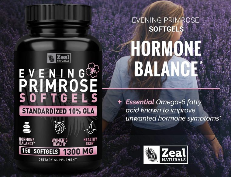 Evening Primrose Oil Capsules (150 Liquid Softgels | 1300mg) Premium Evening Primrose Oil – Natural-Sourced Hormone Support Supplement for Women - Cold Pressed w. 10% GLA - Image 5