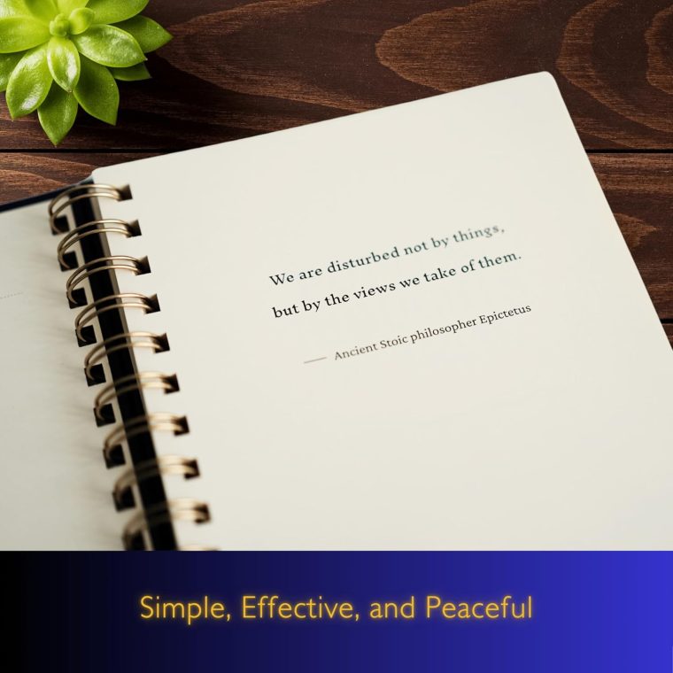 Putting Thoughts on Trial, 2025 CBT-Inspired Fun Courtroom-Style Journal to Challenge Unhelpful Thoughts, Build Resilience - Negative Thoughts Transformer Notebook with Free 3-Color Pen - Women & Men - Image 2