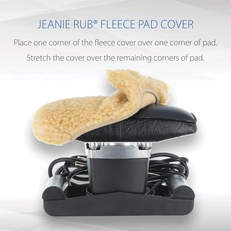Core Products Jeanie Rub Variable Speed Massager - Fleece Cover Combo - Image 5