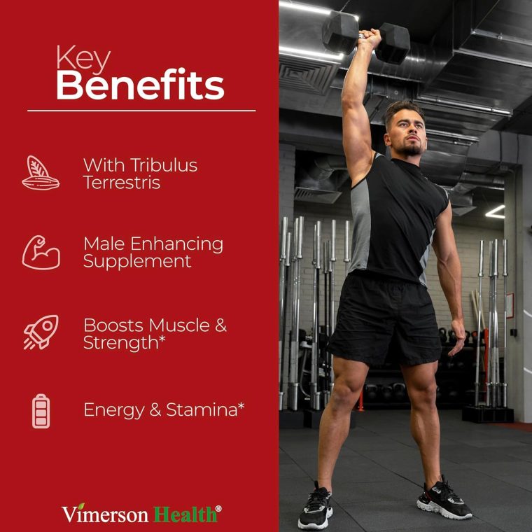 Tongkat Ali & Hornygoatweed for Men with Maca Root Powder, Saw Palmetto for Men and Tribulus Terrestris - Healthy Testosterone Support and Balanced Energy Supplements - 60 Premium Tongat-Ali Capsules - Image 2