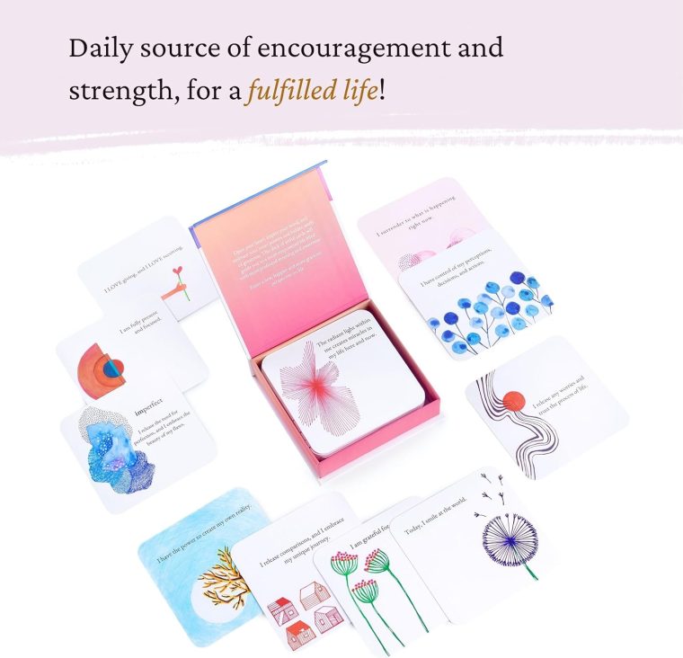PASTEL Positive Affirmation Cards for Women – Daily Affirmations Cards for Mindfulness, Self Care, Meditation | Inspirational and Motivational Gifts for Women - Image 3