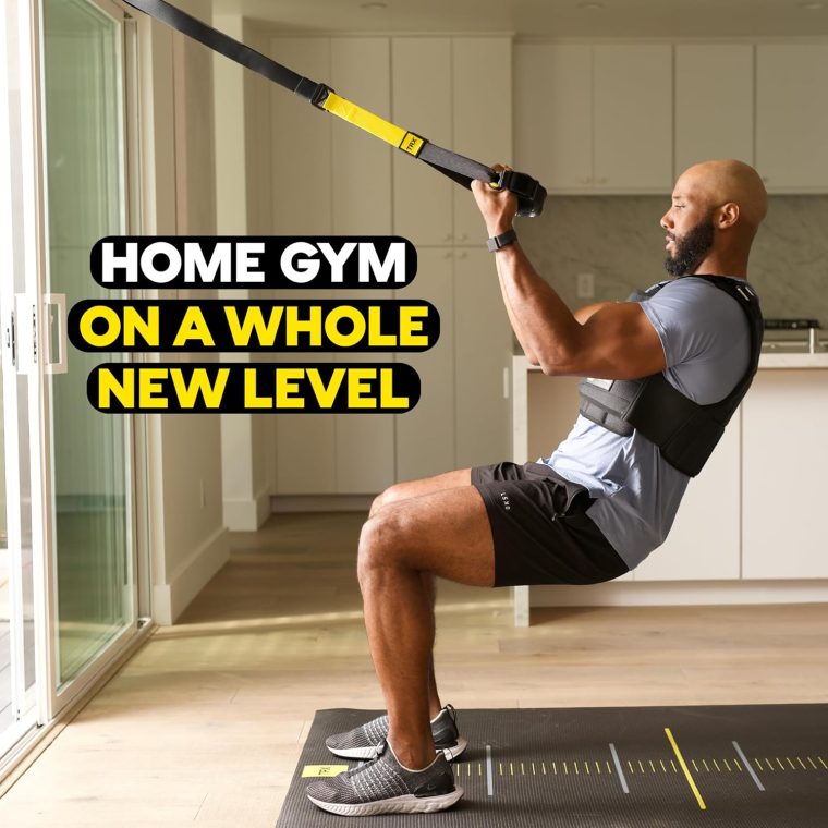 TRX PRO3 Suspension Trainer System, Durable Design for Cross-Training, Weight Training, HIIT Training & Cardio, Includes 3 Anchor Solutions for Indoor & Outdoor Home Gyms - Image 2