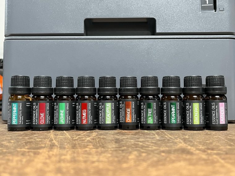Ultimate Aromatherapy Diffuser & Essential Oil Set - Ultrasonic Top 10 Oils Modern with 4 Timer 7 Ambient Light Settings Therapeutic Grade Lavender - Image 7