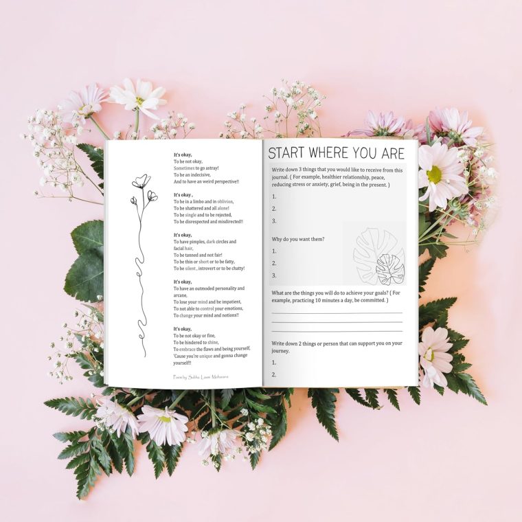 Perfectly Imperfect: A Guided Self-Love & Gratitude Journal for Women with Prompts to Calm Anxiety, Stop Overthinking, and Love Who You Are (Cute Self Care & Self Help Books) - Image 4