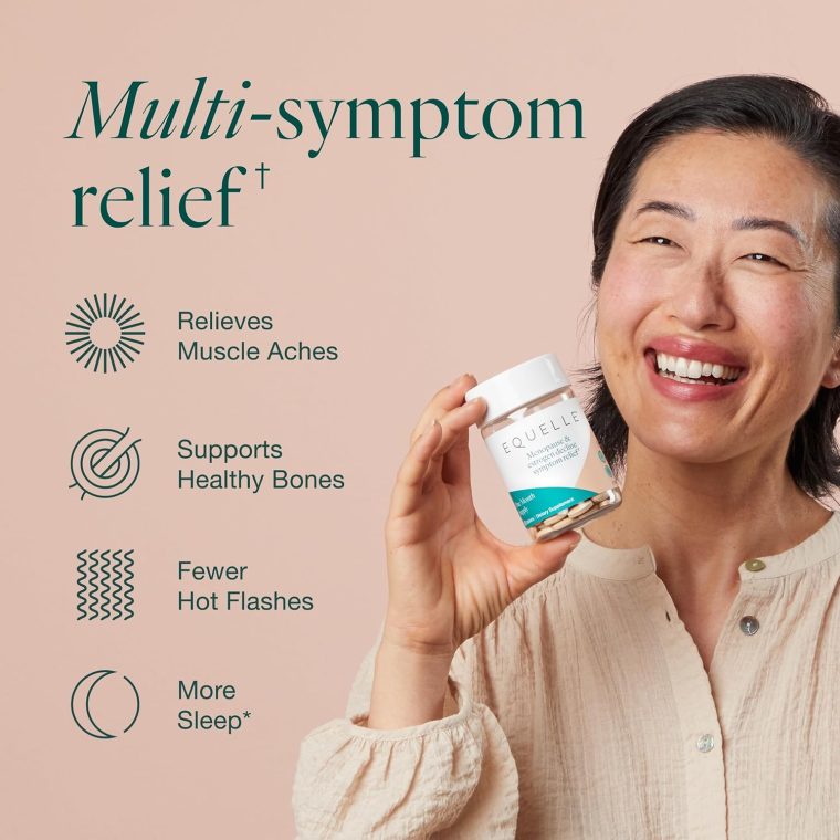 EQUELLE Menopause Multi-Symptom Relief - Women's Health Support for Hot Flashes, Sleep*, Muscle Aches & More - Hormone-Free - Image 3