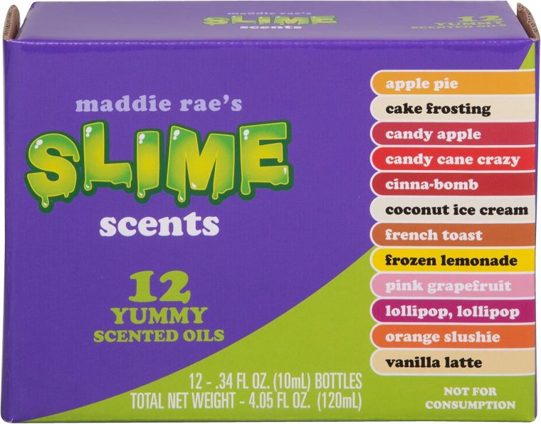 Maddie Rae's Slime Yummy Scented Oils (12 Pack) - X Large 10ml (.34 oz) Natural Food Fragrance Bottles for Diffusers, Aromatherapy, Essential Oil, DIY Candle & Soap Making, Crafts, Supplies, Gift - Image 8