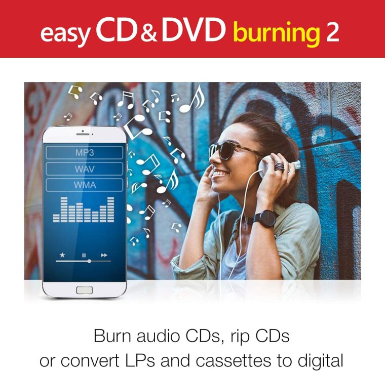 Corel Easy CD & DVD Burning 2 | Disc Burner & Video Capture [PC Disc] - Image 5