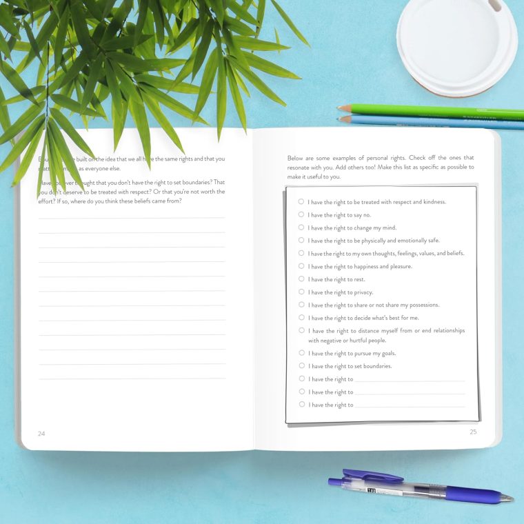 The Better Boundaries Guided Journal: A Safe Space to Reflect on Your Needs and Work Toward Healthy, Respectful Relationships (The New Harbinger Journals for Change Series) - Image 3