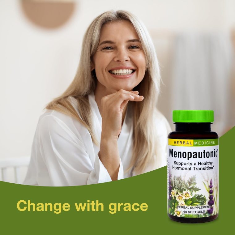 Herbs, Etc. Menopautonic - Support Healthy Hormones - Menopausal Health Supplement with Chastetree Berry, Black Cohosh & Ginseng - Supports Ovary Health & Vaginal Walls - 60 Softgels (60 Servings) - Image 3
