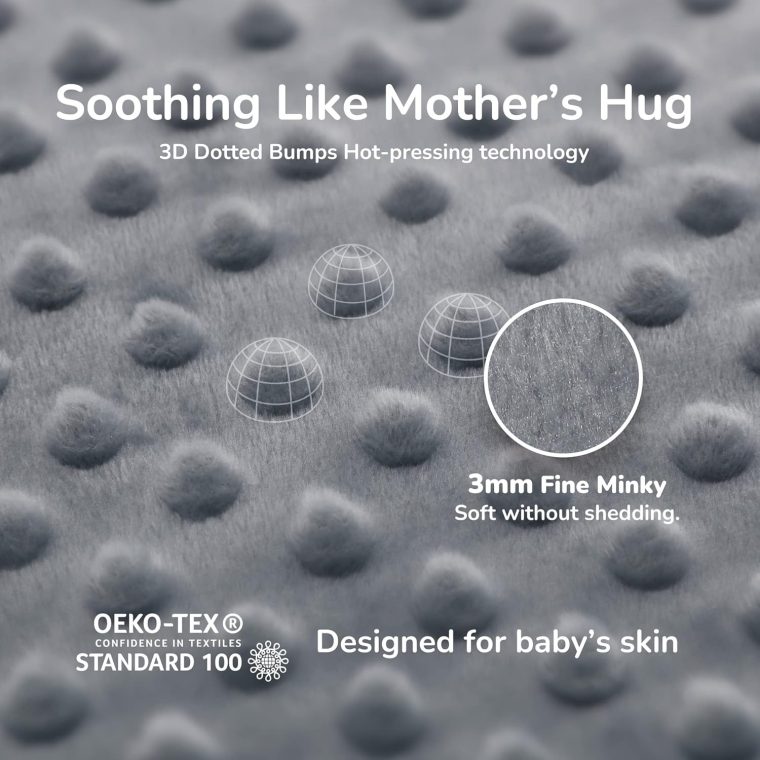 SLEEP ZONE Cooling Weighted Blanket for Throw Size (41"x60", 7 lb) with Removable Minky Cover and Premium Glass Beads, Space Rocket Pattern - Image 3
