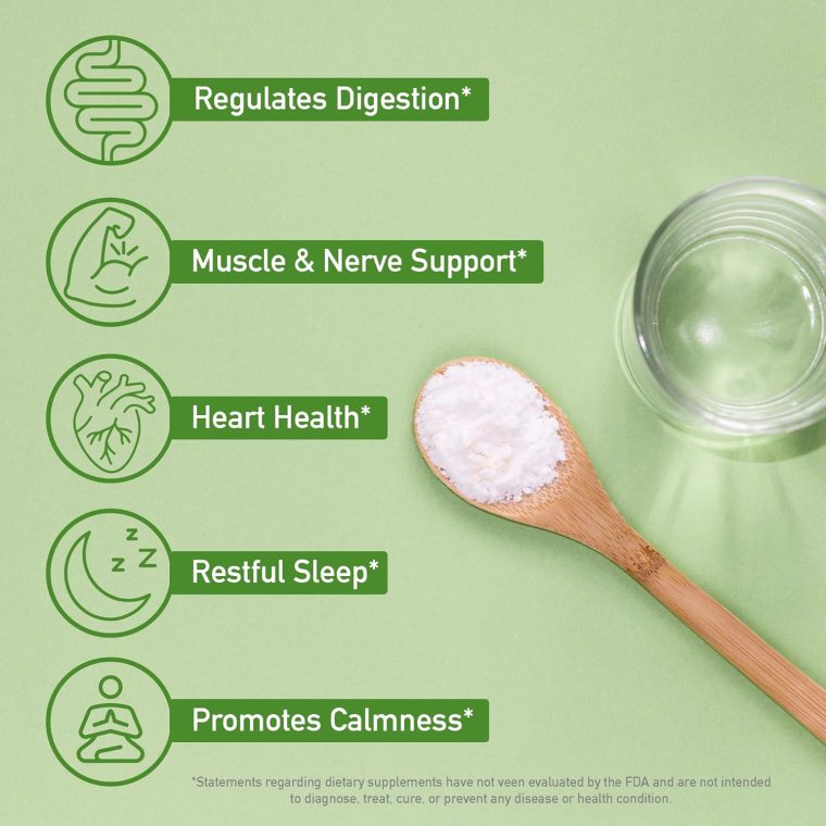 NaturalSlim Magicmag Pure Magnesium Citrate Powder – Stress, Constipation, Muscle, and Heart Support | Natural Strawberry & Lime Flavored Magnesium Supplement - 8oz Drink Mix (2 Pack) - Image 7