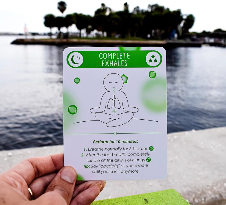 BEST 100 Daily Meditation Cards | Anxiety Relief Item for Relaxation | Self Care Kit for Stress Relief | Perfect Mindfulness Gift For Teens & Adults | Advance Beyond Positive Affirmations - Image 5