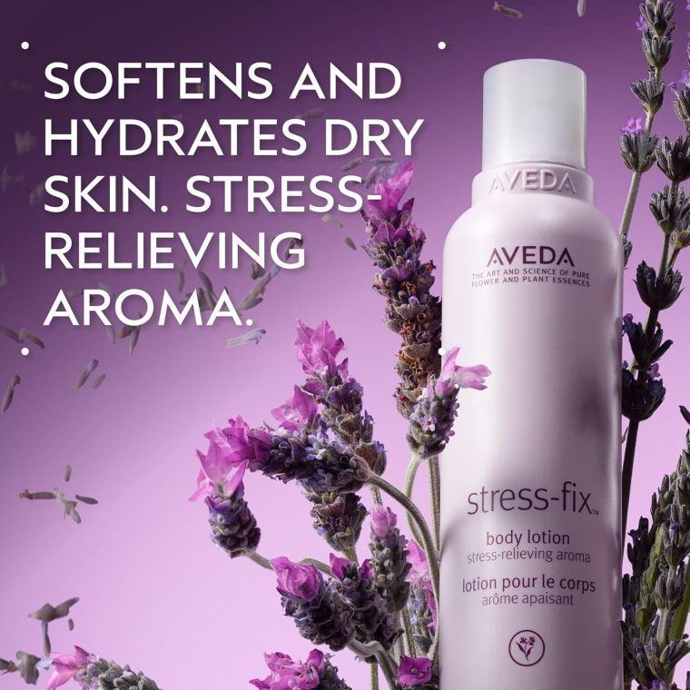 Aveda Stress-Fix Body Lotion | Shown to Reduce Feelings of Stress | with Aroma of Lavender, Lavandin, Clary Sage, 6.7 Fl Oz - Image 2