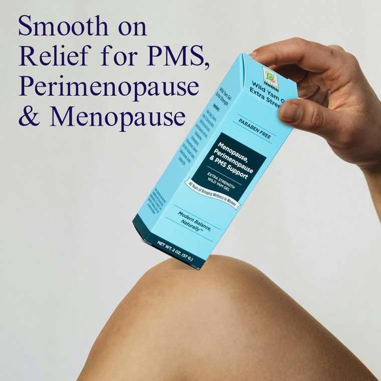 At Last Naturals Wild Yam Gel Extra Strength Menopause Relief, Perimenopause Support and PMS Relief, Can Help to Naturally Reduce Hot Flashes (2 oz, 1 Pack) - Image 2