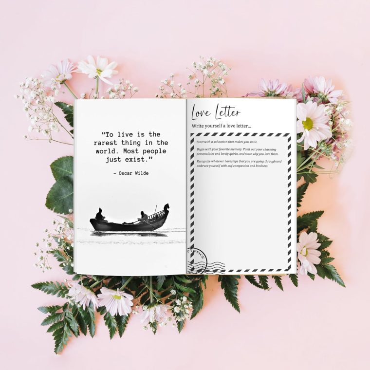 Perfectly Imperfect: A Guided Self-Love & Gratitude Journal for Women with Prompts to Calm Anxiety, Stop Overthinking, and Love Who You Are (Cute Self Care & Self Help Books) - Image 5