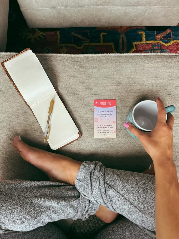 BEST 100 Mindful Prompts for Self Care & Stress Relief | Cards to Reduce Anxiety & Increase Relaxation | Perfect Mindfulness Gift | Beyond Positive Affirmations | Meditations For Kids, Teens, & Adults - Image 5