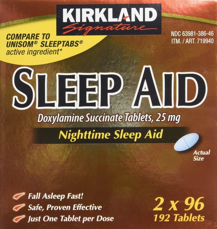 Kirkland Signature Sleep Aid, 192 Tablets - Image 2