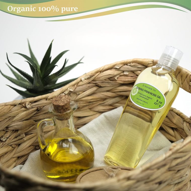 Dr Adorable - 8 oz - Evening Primrose Oil - 100% Pure Natural Organic Cold Pressed - Image 2