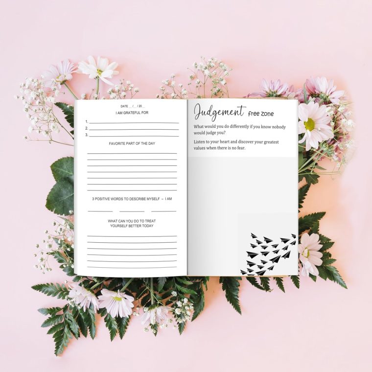 Perfectly Imperfect: A Guided Self-Love & Gratitude Journal for Women with Prompts to Calm Anxiety, Stop Overthinking, and Love Who You Are (Cute Self Care & Self Help Books) - Image 8