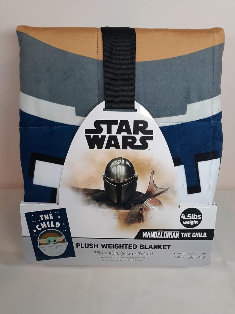 STAR WARS The Mandalorian Grogu The Child Weighted Blanket