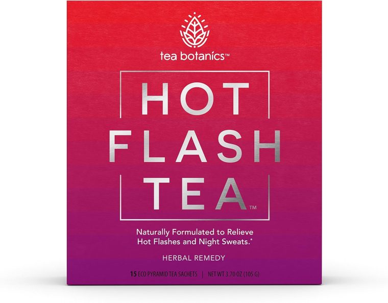 Hot Flash Tea - Organic Multi-sypmptom Menopause Support* (15 Day Supply)