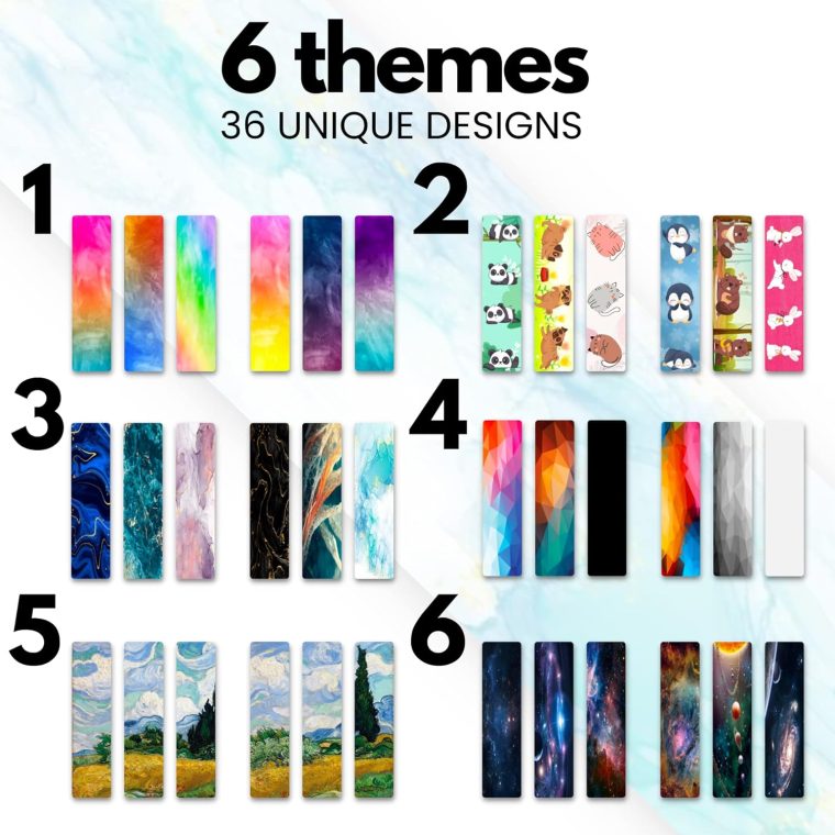 36 Unique Calm Sensory Strips – Two Surface Patterns Calm Sensory Stickers for Anxiety and Stress Relief – Textured Cute Stickers - Image 2