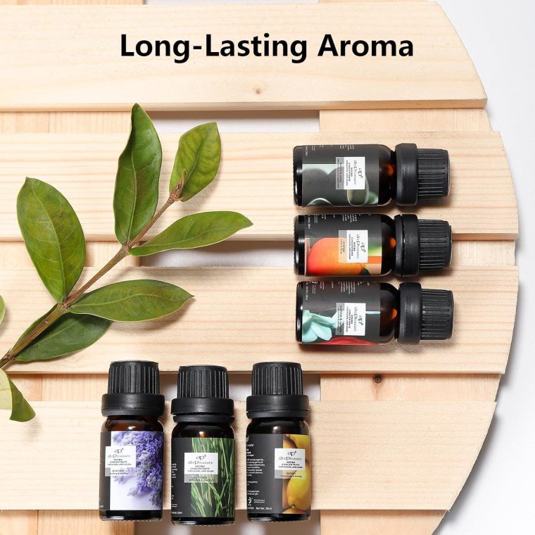 Refresh Essential Oils Set, 6x10ml Fragrance Oils Kit for Diffuser, Humidifier, Aromatherapy, Air Purifier - Orange, Breathe Easy, Citronella, Jasmine & Camellia, Lemon, Lavender - Image 6